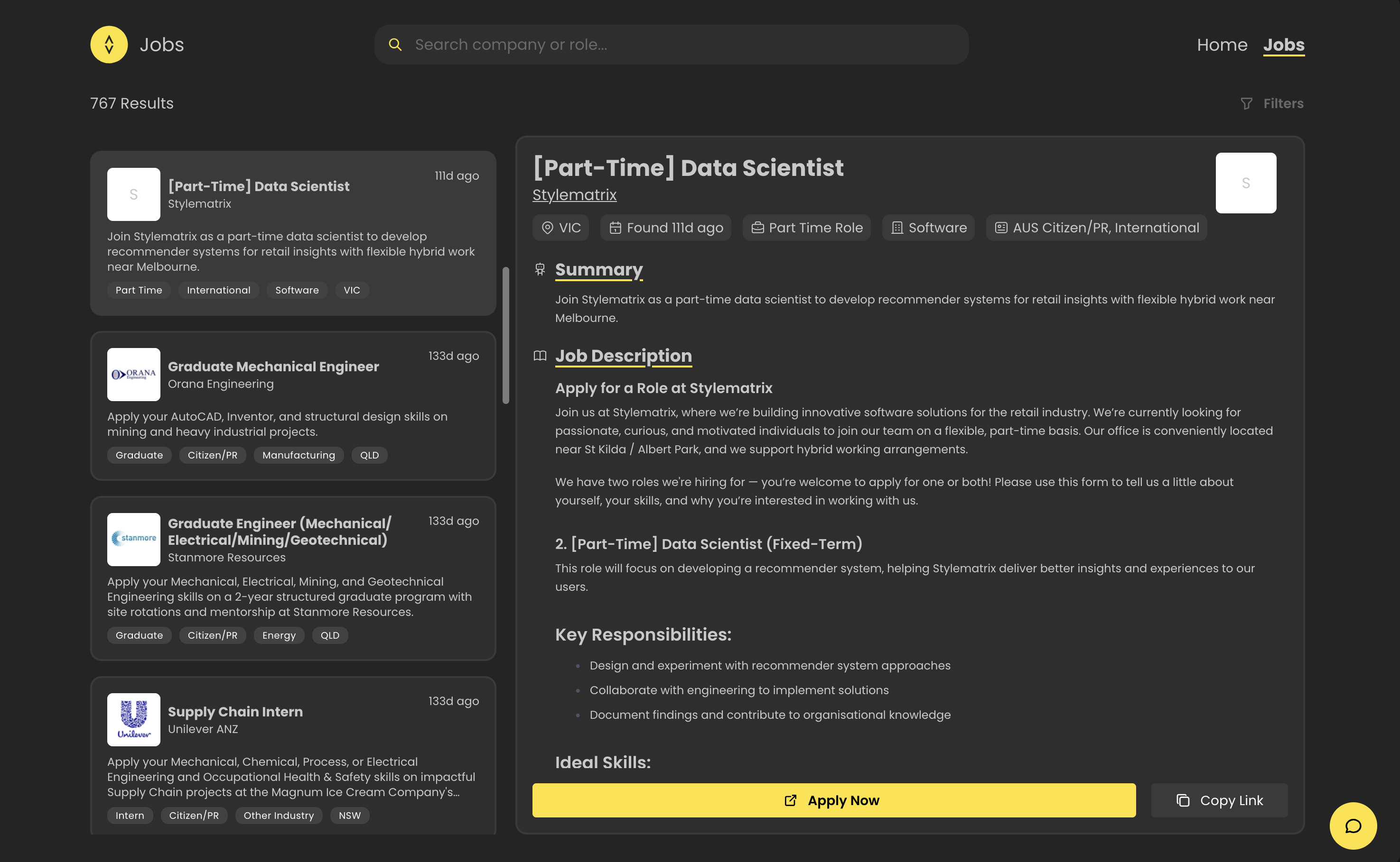 MAC - Job Board